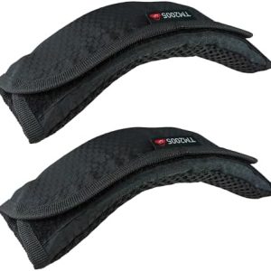 Premium Schulterpolster für Rucksack - Atmungsaktiv & rutschfest, 22x6 cm, 2-er Set für optimalen Tragekomfort