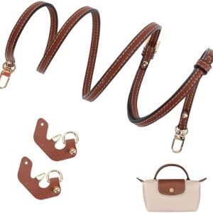GADITIEK Schultergurt für Longchamp Tasche Damen – Verstellbarer Lederriemen für elegante Alltagstransportlösungen